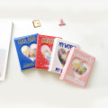 3 Inches Photo Album Cute Card Holder Mini Card Bag Hollow Love Model Holds 36 Photos Fashion Photo Holder Business Card Bag