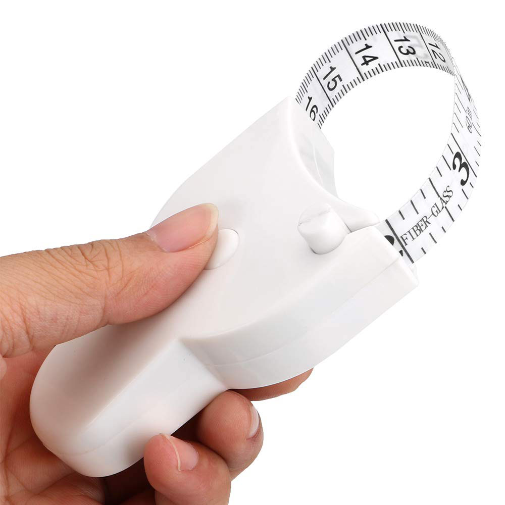 Tape Measure Retractable Ruler Body Fat Weight Loss Measuring Waistline Tape For Fitness Accurate Caliper Gauging Tool 150cm