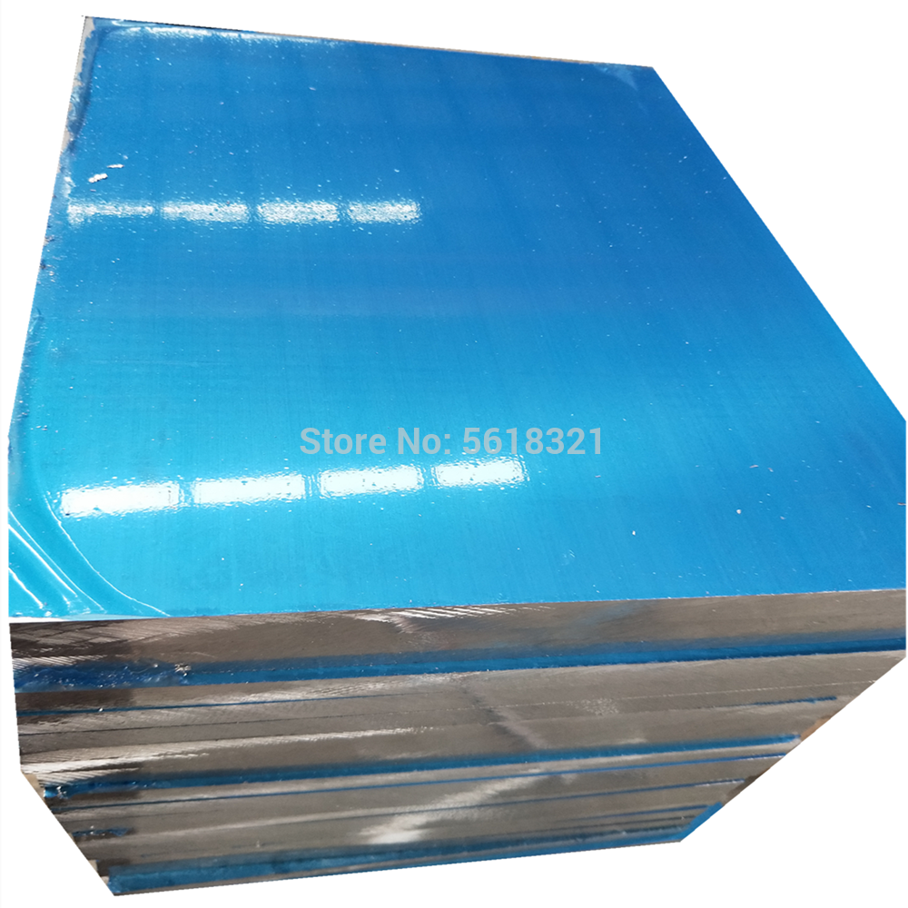6061 Aluminum plate Flat Aluminum Sheet DIY Thickness 3mm 5mm 6mm 8mm 10mm 100x100mm 100x200mm Customizable