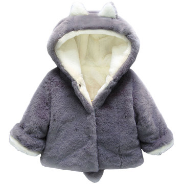 Baby Girl Boy Winter Coat for 6 to 36 Months Infant Toddler Girls Boys Jacket Soft Warm Hooded Clothes Fox Outerwear