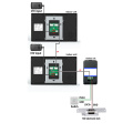 7" Two Monitors RFID Password Video Door Phone Intercom Doorbell With IR Camera 1000 TV Line With NO-Electric Strike Door Lock