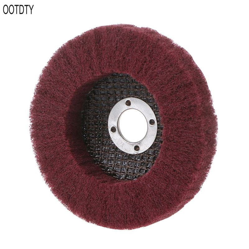 OOTDTY Nylon Fiber Grinding Wheel Polishing Buffing Disc Pad Abrasive Brush Rotary Tool