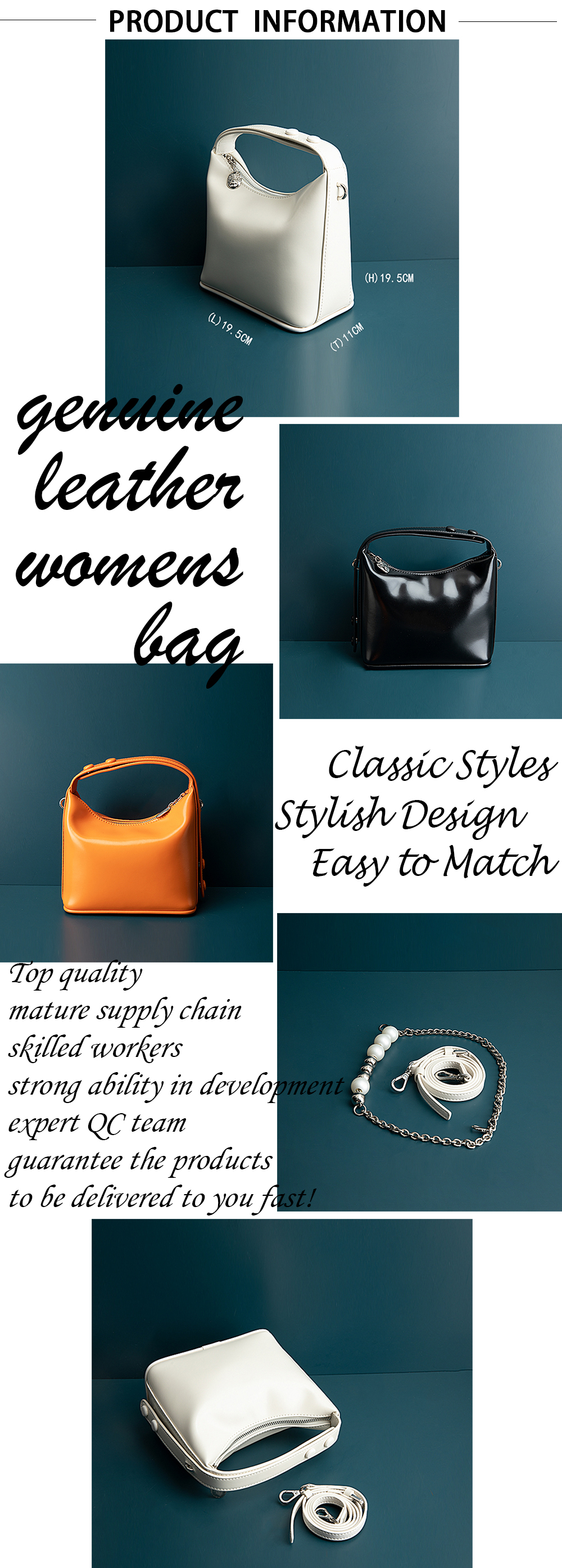Genuine Leather Women Bag