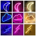 Wholesale 72 Styles Led Neon Light Colorful Cloud Neon Sign for Room Home Party Wedding Decoration Birthday Gift Neon Lamp