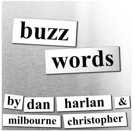 Buzzwords By Dan Harlan & Milbourne Christopher - magic tricks