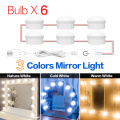 3 Colors 6 Bulbs