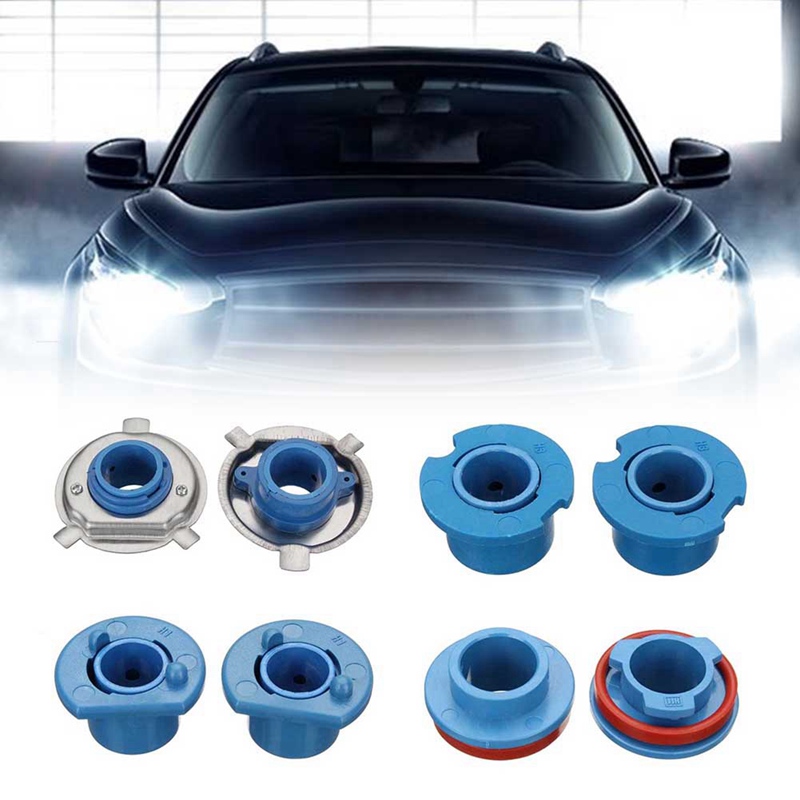 1Pair Car LED Headlight Lamp Bulbs Base Adapter Sockets Retainer Holder Replacement 880 / HB4 / HB3 / H11 / H7 / H4 / H3 / H1