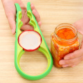 Opener for Beer Bottle Jar Opener Kitchen Cooking Gadgets Accessories 4 in 1 Handy Anti-slip Can Lid Screw Opener Bottle