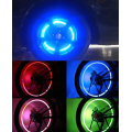 2pcs Wheel Light Bicycle Car LED Light Tyre Air Valve Stem Cap Cover Bike Bicycle Car Light Auto Product Car Accessories