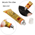 5pcs/set 8 ML Bicycle Tire Repair Road Mountain Bike Tyre Inner Tube Puncture Repair Rubber Cement Cold Glue Bike Tire Patch