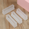 4pcs Furniture Floor Protector Pad Silicone Anti slip Chair Leg Caps Rectangular Feet Cover Wood Sofa Table Child Bed Stopper