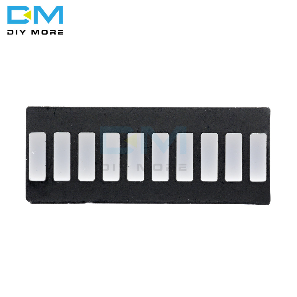 10PCS LED Display Module 10 Segment Bargraph Light Display Bar Graph Ultra Bright Red Yellow Green Blue Color Multi-color