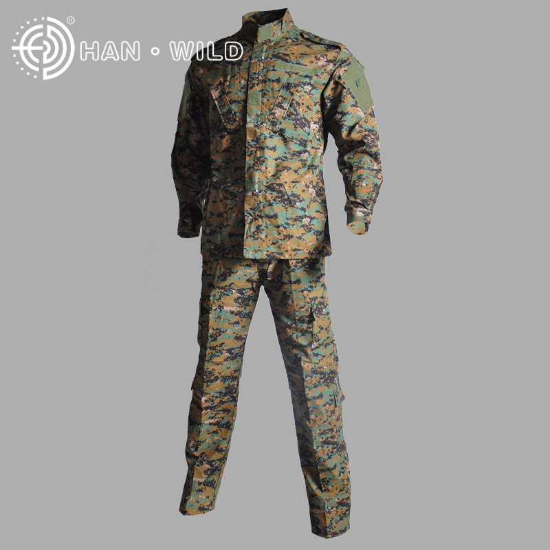 Military Uniform Shirt + Pants Outdoor Airsoft Paintball Multicam Tactical Ghillie Suit Camouflage Army Combat Hunting Clothes