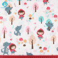 Fabric by Meter Little Red Riding Hood Cotton Fabrics for Sewing Dresses Bumper Blankets Baby Nest DIY Patchwork Fabrics