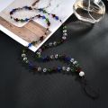 Crystal beaded Mobile Phone Straps Lanyard for Keys Bling Hanging Portable Rope for IPhone for Samsung Neck Straps Phone Charm