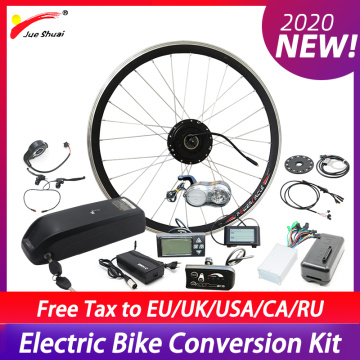 Electric Bike Conversion Kit 36V 250W 350W 500W Ebike Brushless Gear Hub Motor Front Wheel with Battery Electric Bicycle Kit