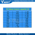 30 valuesX10pcs=300pcs Ceramic capacitor 2PF-0.1UF component diy samples kit new and original