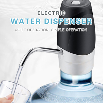 Water Bottle Pump Electric Water Bottle Pump Switch USB Charging Portable Automatic Drinking Water Dispenser