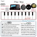 110x36cm Electronic Musical Mat Carpets Keyboard Baby Piano Play Mat Toy Musical Instrument Music Toys Educational Toys for Kids