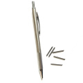 Silver Tungsten Tip Scriber Engraving Pen with Clip for Glass Ceramic Metal Sheet AI88