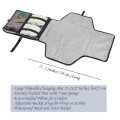 New 3 In 1 Waterproof Changing Pad Diaper Travel Multifunction Portable Baby Diaper Cover Mat Clean Hand Folding Diaper Bag #LR2
