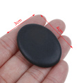 2pcs/6pcs Hot Sale Black Lava Natural Stone Beauty Stones Massage Spa Rock Basalt Stone