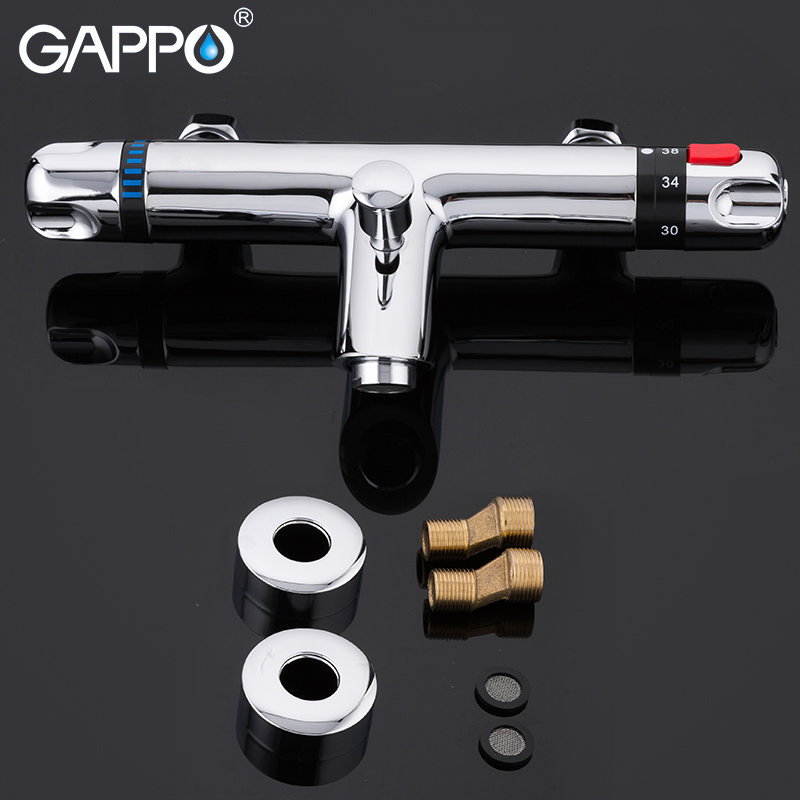 GAPPO bathtub faucet thermostatic faucet bathroom mixer tap bath faucets Waterfall taps bath bath set bathroom system