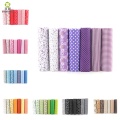 7pcs 24x24cm Mixed Printed Cotton Sewing Quilting Fabrics Basic Quality for Patchwork Needlework DIY Handmade Cloth