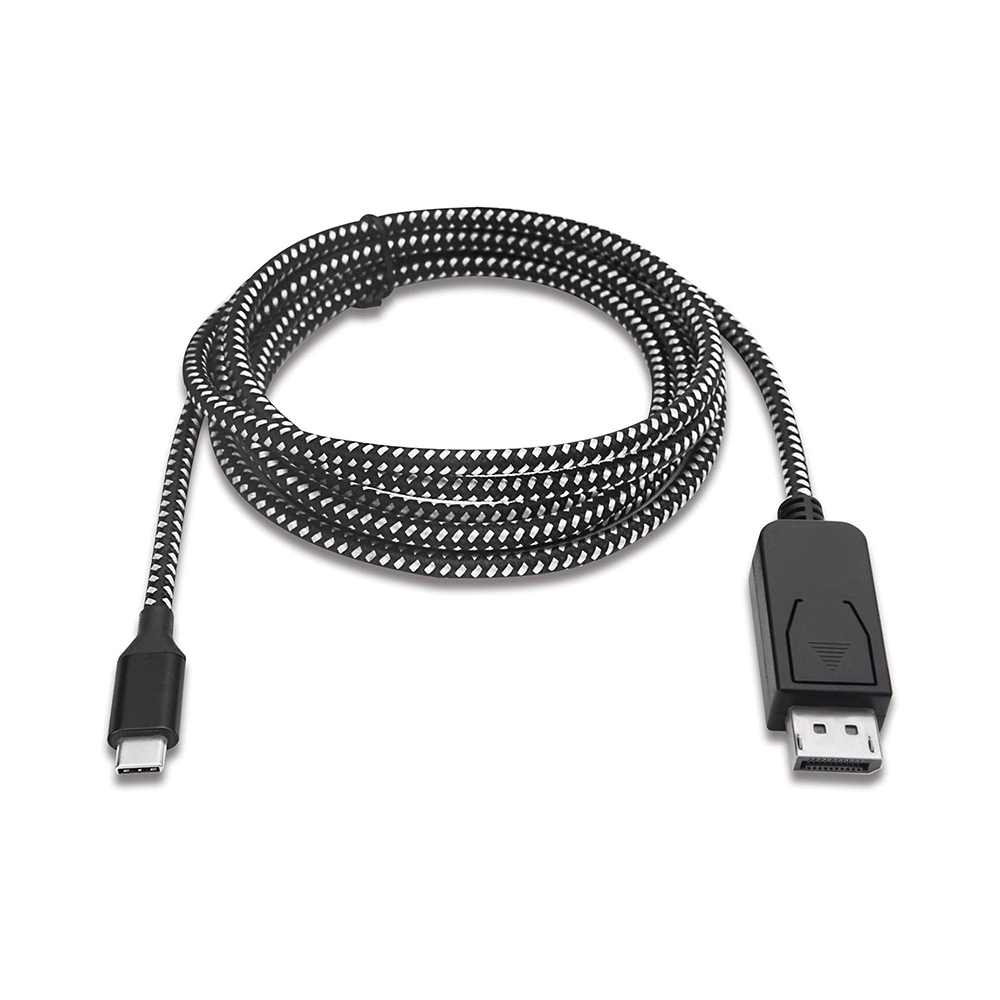 USB Type C to DisplayPort Braided Cable