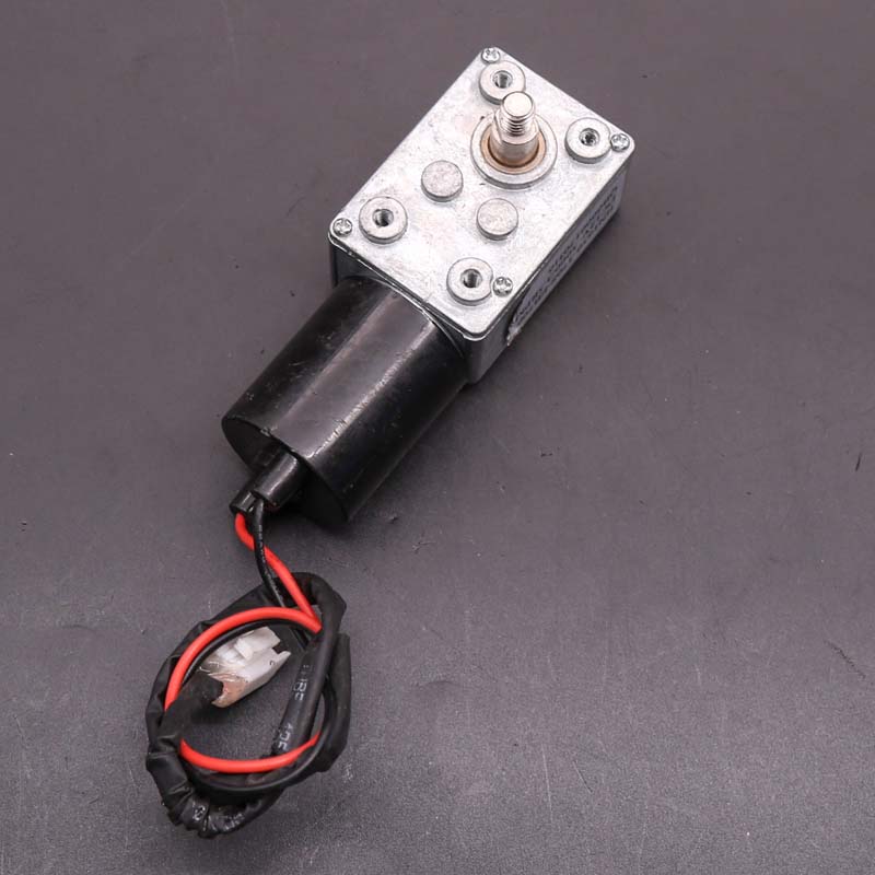 370 Worm Gear Motor 12V Reducer 3RPM DC High Torque Electric Motor Gearbox Gear Ratio 1:1600 Mute For Automation Equipment