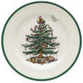 1 pcs 8 inch European Christmas Tree Plate dinner plate Porcelain Dessert Plate Steak Salad Snack Cake Plates Tableware