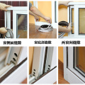 Self-adhesive Sealing Wind-proof Brush Strip For Home Door Window Draught Excluder Brush Weather Strip Seal Tape Strip Gasket