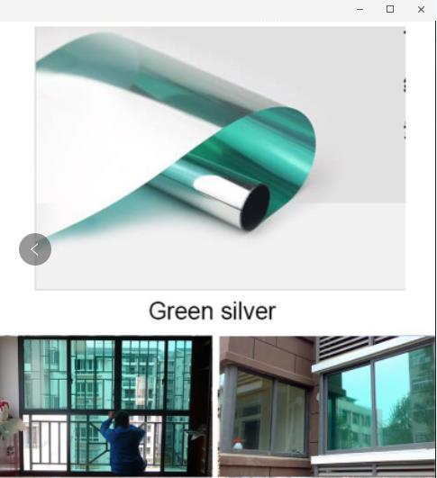 30cmx1m Waterproof Window Film One Way Mirror Silver Insulation Stickers UV Rejection Privacy Tint Films Home Decoration