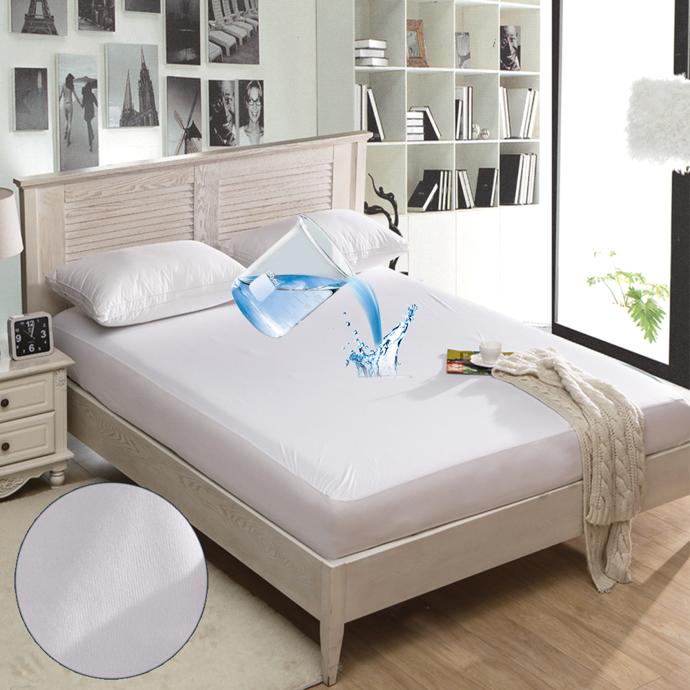 Warmtex 160x200cm Waterproof Mattress Pad Bed Mattress Protector Anti Mite Soft Mattress Cover For Hospital Hotel Bed Cover