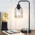 Industrial Desk Lamp with AC-Outlet and LED-Bulb