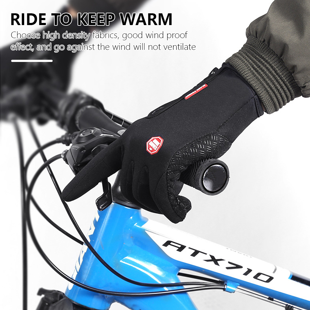 Waterproof Winter Warm Gloves Men Ski Gloves Snowboard Gloves Motorcycle Riding Winter Touch Screen Snow Windstopper Glove