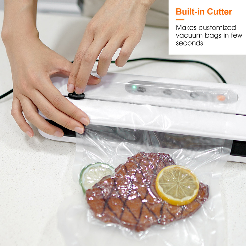 LAIMENG Vacuum Sealer Sous Vide Vacuum Packer with Cutter For Food Storage New Vacuum Packing Machine with Vacuum bags S274