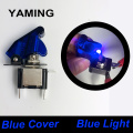 Rocker Switch LED Automobile Modification Arm Push Button Protection Cover 12V 20A For Racing Car Light Toggle Control ON-OFF