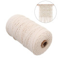 25# 2mm x 200m Macrame Cotton Cord Thread Rope Craft for Handmade Decorative Wall Hanging DIY Home Textile