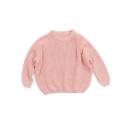 Free Shippimg Baby Solid Casual Basic Sweater, Crewneck Thick Kids Slouchy Soft Wool Clothing for Boys, Girls