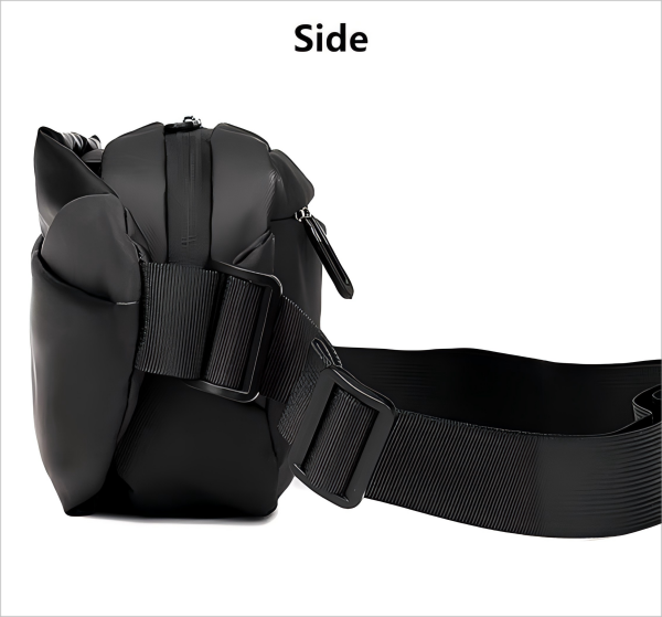 Men's waterproof crossbody single-shoulder strap