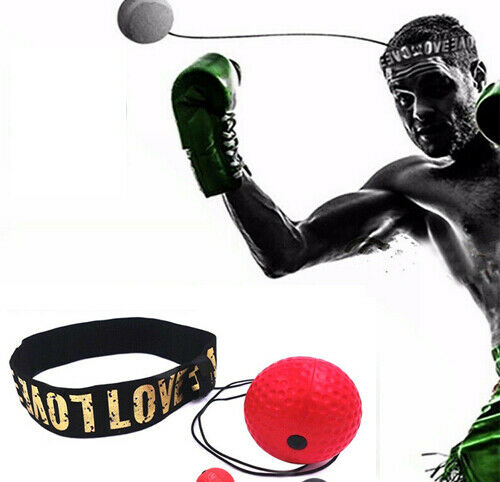 Speed Reflex Fight Ball Headband MMA Boxing Train Boxer Punch Exercise Fight Speed Punch Ball Muay Thai Equipment Accessories