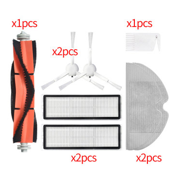 Roller Brush + Hepa Filter + Mop Cloth Replacement Packs for Xiaomi Dreame F9 Robotic Vacuum Cleaner Spare Parts