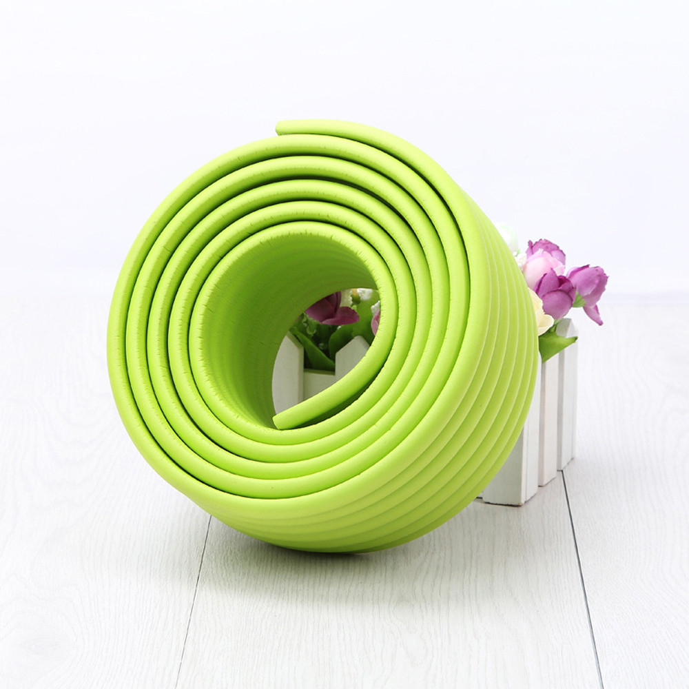 2M Child Protection Table Guard Strip Kid Protection Corner Protector Baby Safety Guards Edge Guards Solid Angle Rubber Bumper