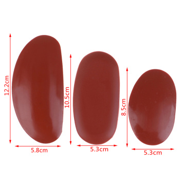 3Pcs/set Red Very Soft Hand-made Sculpture Ceramic Clay Artist Auxiliary Art Special Tools Red Pottery and Clay Artist