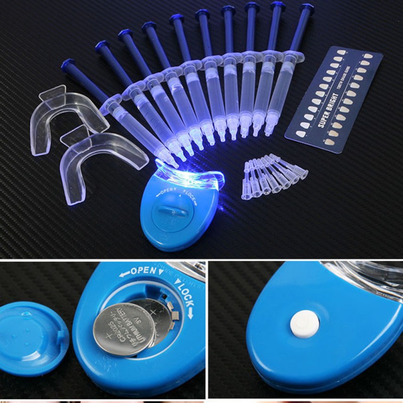 Teeth Whitening Kit Dental Bleaching System Oral Gel Kits Poseida Whitening Tooth Dental Smile Products 10/6/4Pcs USPS Shipping