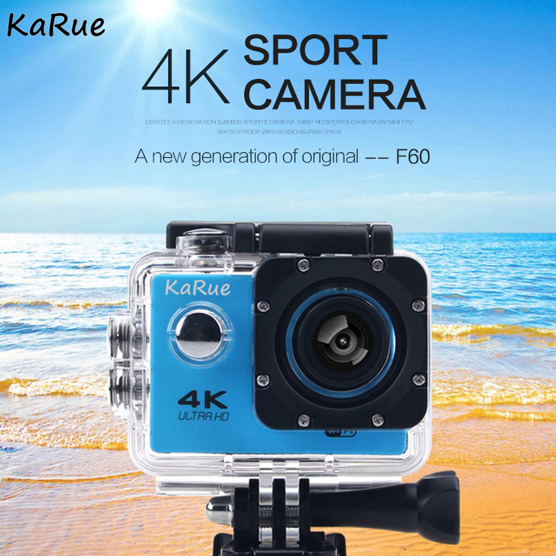 Hot Action Camera WiFi Ultra HD 4K Underwater 30M 2.0" LCD 1080p 60fps170D Lens Helmet Cam Waterproof Pro Sports Camera Camaras
