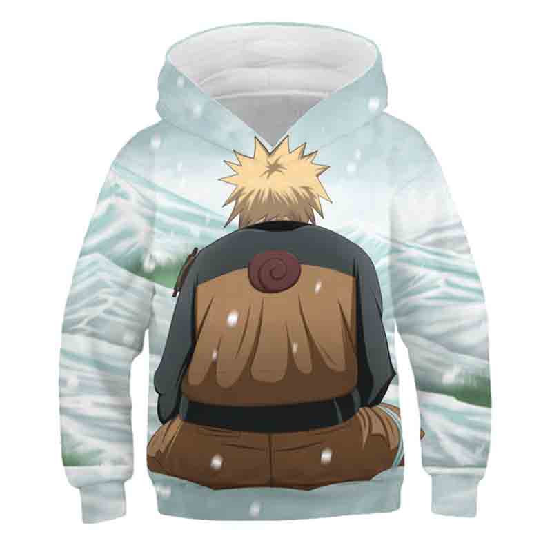 2020 Naruto Sasuke Boys Girls anime 3D Clothes harajuku Sweatshirts For Boys Girls Hoodies Children Cartoon Hooded Sweatshirts