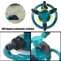 360 Degree Rotating Watering Sprinkle Head 3 Nozzler Auto Rotating Garden Grass Lawn Watering Sprinkler Irrigation System