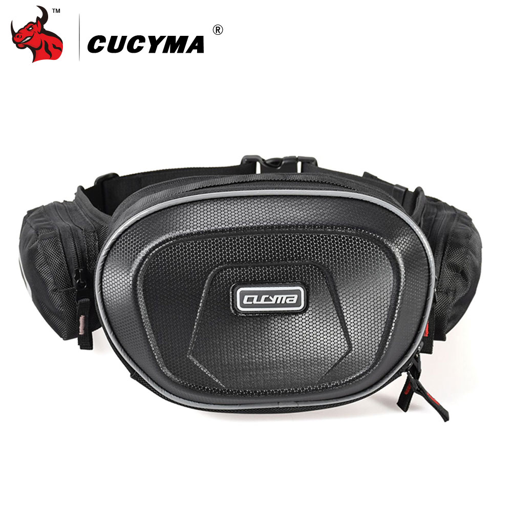 CUCYMA Motorcycle Bag Messenger Bag Motorcycle Chest Pack Motorcycle Knapsack Wallet Outdoor Leisure Hard Shell Waist Pack